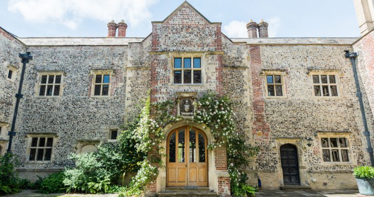 Glynde Place in East Sussex