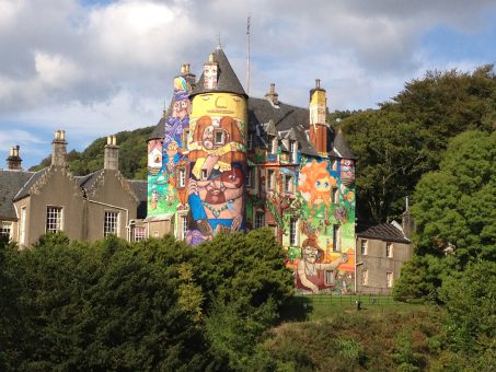 Kelburn Castle in Scotland