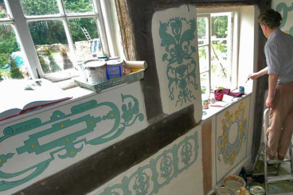 Upton Cressett Hall restoration