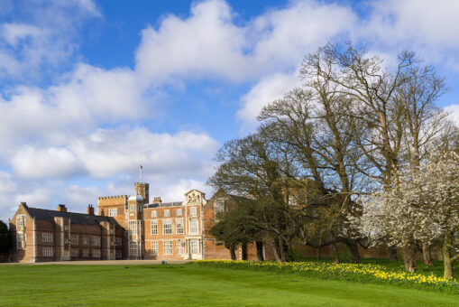 Burton Constable Hall grounds spring