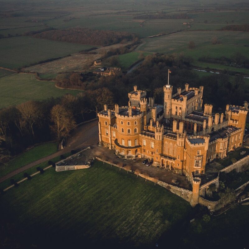 Belvoir Castle Overhead