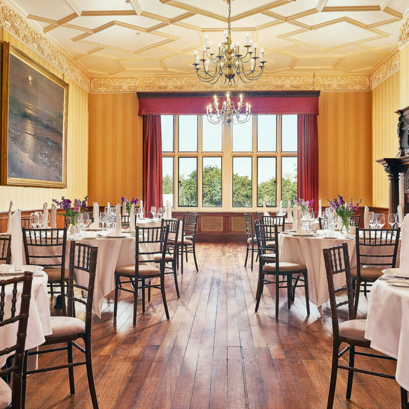 Billiard Banquet Hall at Shuttleworth House