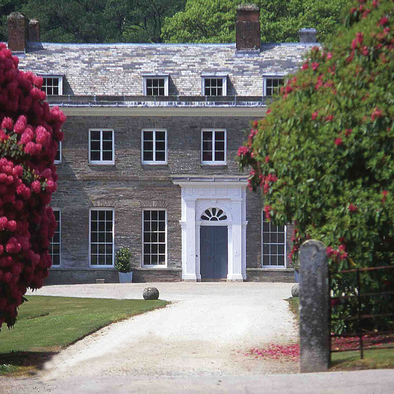 Boconnoc House entrance