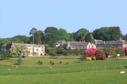 Boconnoc Grounds of the historic house