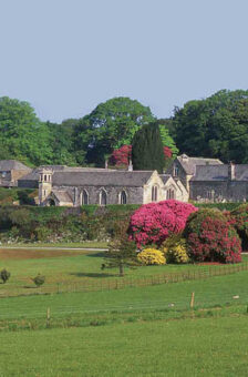 Boconnoc Church in the gardens
