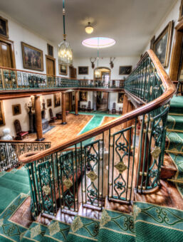 Brynkinalt stair in Wales