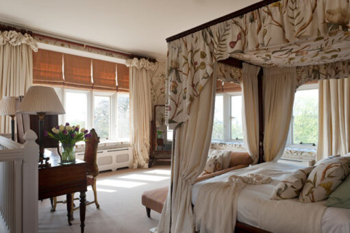 Carlton Towers Baroness Bedroom view from door