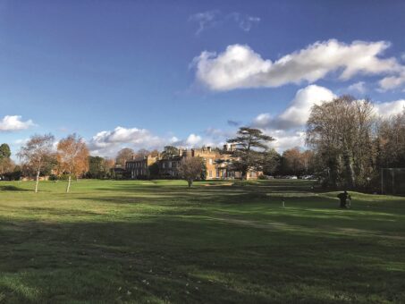 Camden Place Historic House on a Golf Course