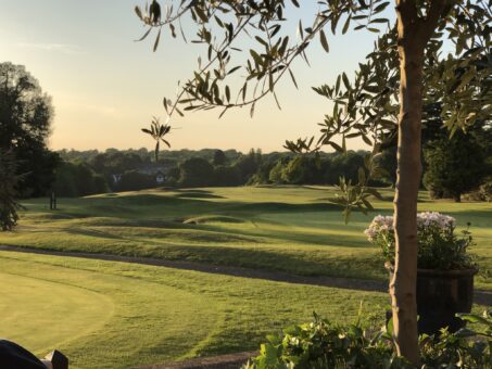 Camden Place Golf at sunset