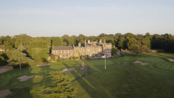 Camden Place Drone shot of the Golf Course