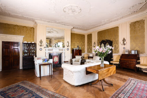 Cresselly House drawing room