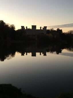 Eastnor Castle Sunset view from Lake