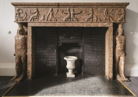 Camden Place Egyptian Fireplace
