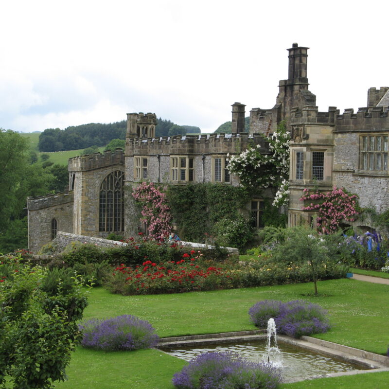 Haddon Hall garden and grounds