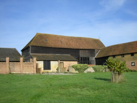Hole Park Great Barn in South East England
