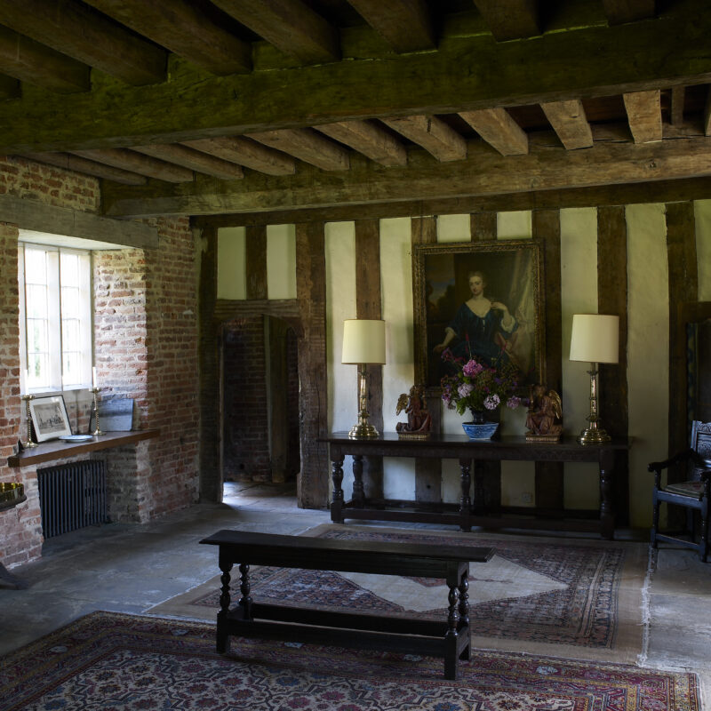Holme Pierrepont Hall medieval hall