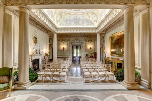 Manderston wedding ceremony