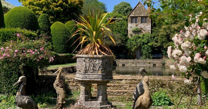 Mapperton Gardens was the site for filming Rebecca