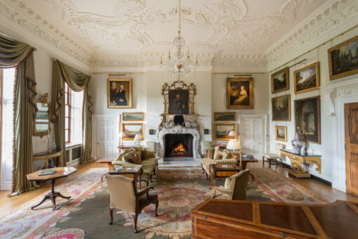 Marchmont fireplace in the Drawing Room