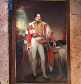 Markenfield Hall painting