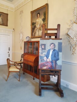 Mellerstain painting in the historic house