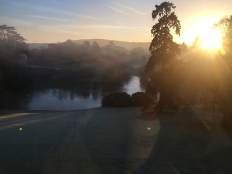 Millichope Park sunset