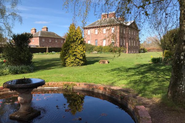 Paxton House grounds in Scotland