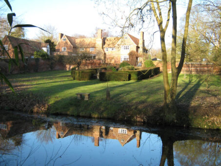 Rippington Manor river in winter