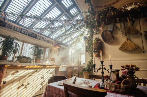 Talliston House light in the kitchen