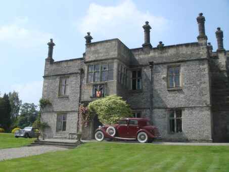 Tissington Hall on a summer day