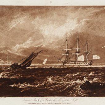 Turner's House drawing by the artist