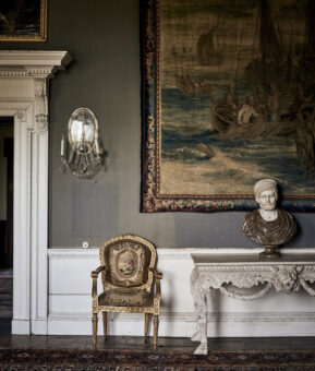 Wolterton Hall tapestry and sculpture