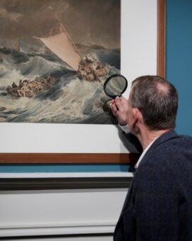 Turner's House Andrew Marr observing picture