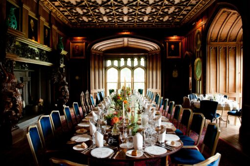 Dining Room at Duns Castle