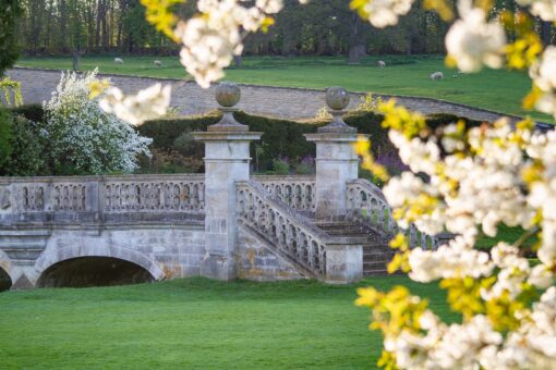 Easton Walled Garden Spring Bridge
