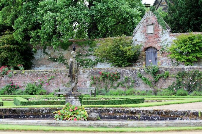 The Italian Garden at Penshurst Place