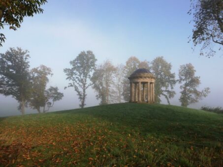 Halswell Park rotunda in the grounds