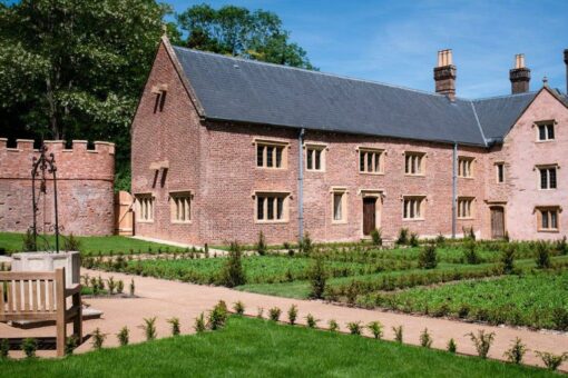 Halswell Park view of the Tudor house