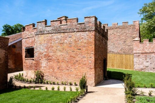 Halswell Park castellated roof