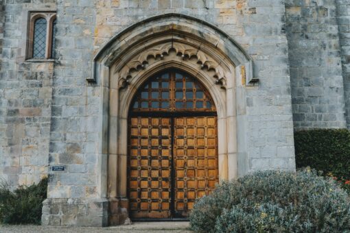 Raby Castle Gate in October
