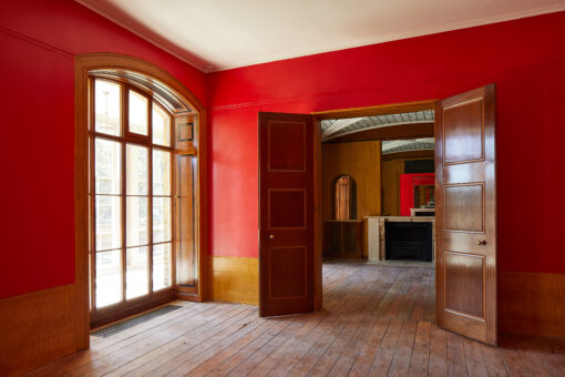 View from small drawing room at Pitzhanger