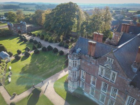 Outside Burton Agnes