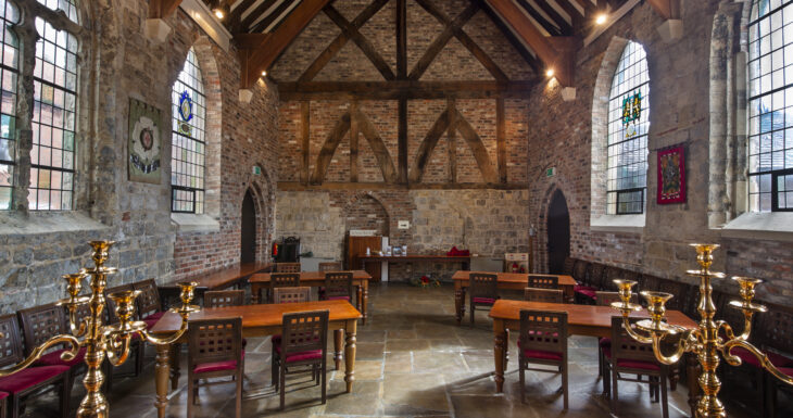 Bedern Hall Interior of the refectory Credit Gareth Buddo